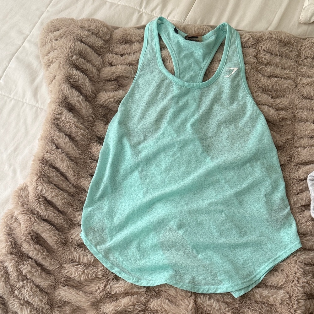 Gymshark Light Teal Tank Top
